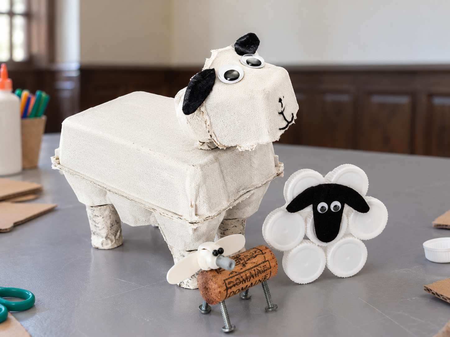 Atelier famille : « Mon mouton électrique »